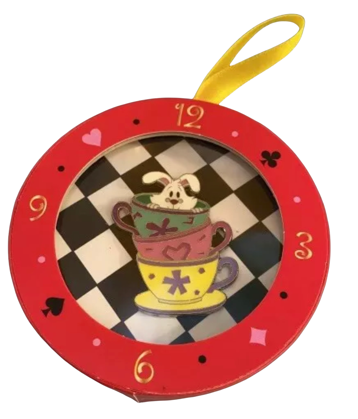 Disney White Rabbit Limited Release Ornament Pin Christmas 2021