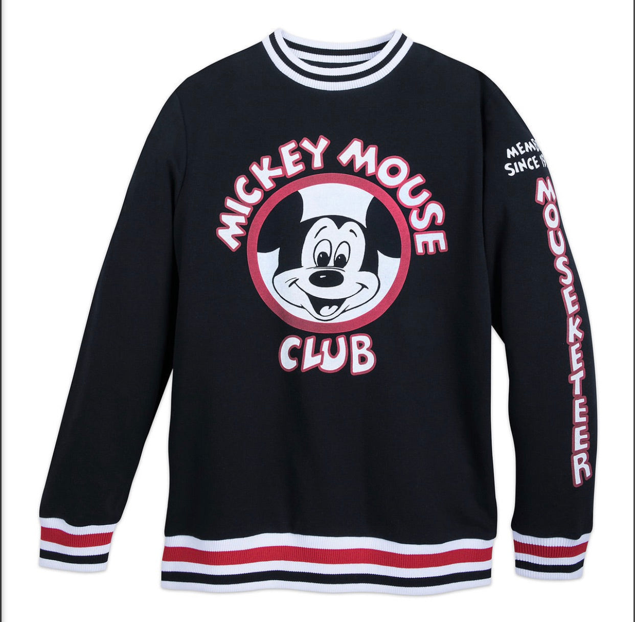 Disney Mickey Mouse Club Banded Sweatshirt Medium