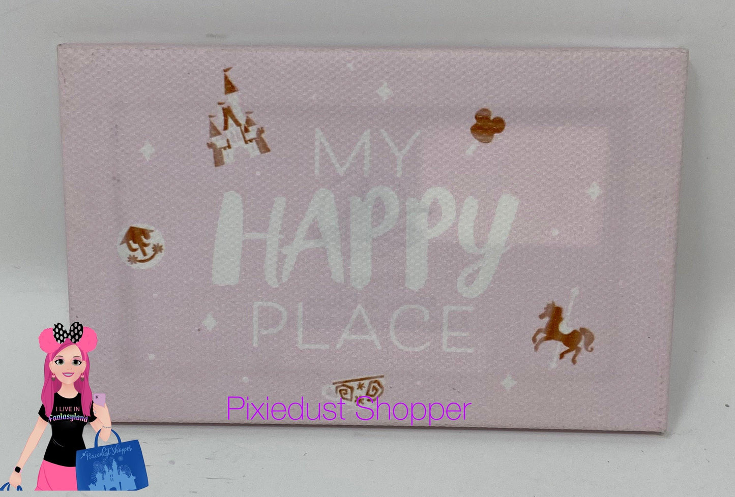 Disney My Happy Place Magnet-Castle, Carousel, Mickey Bar - World of Treasures
