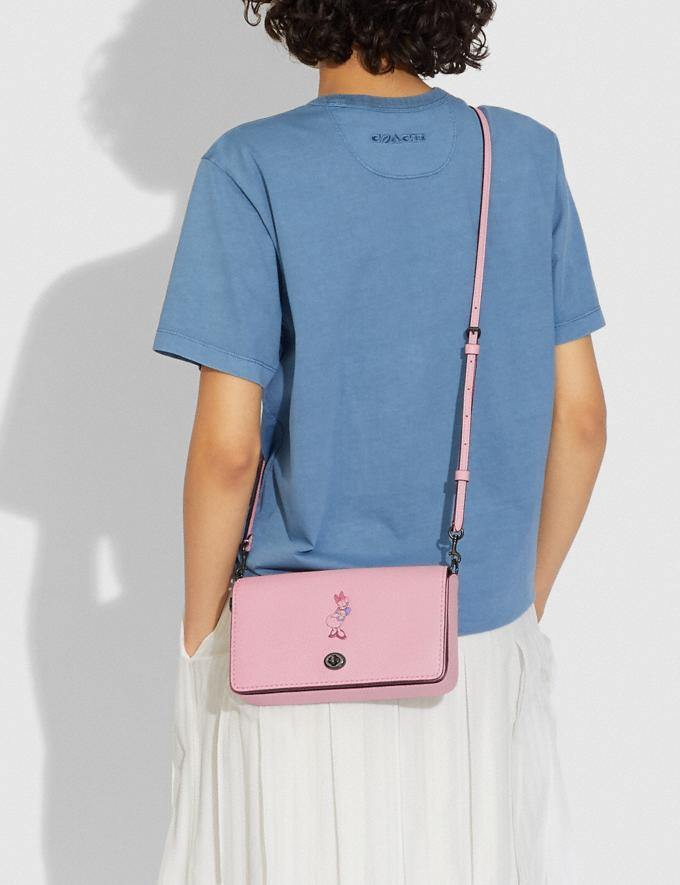 Disney X Coach Daisy Duck Dinky Crossbody Purse - World of Treasures