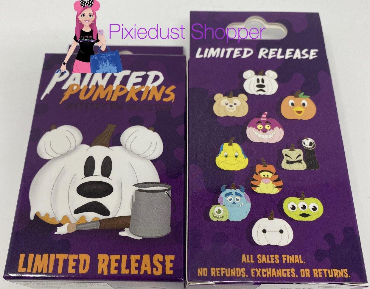 Disney 2024 painted pumpkin pins