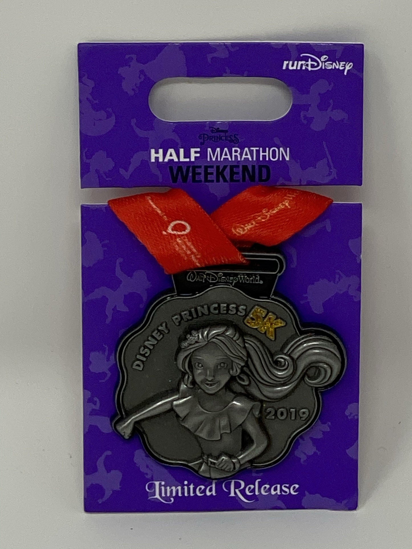 RunDisney 2019 Princess Half Marathon 5K Elena Replica Medal Pin - World of Treasures