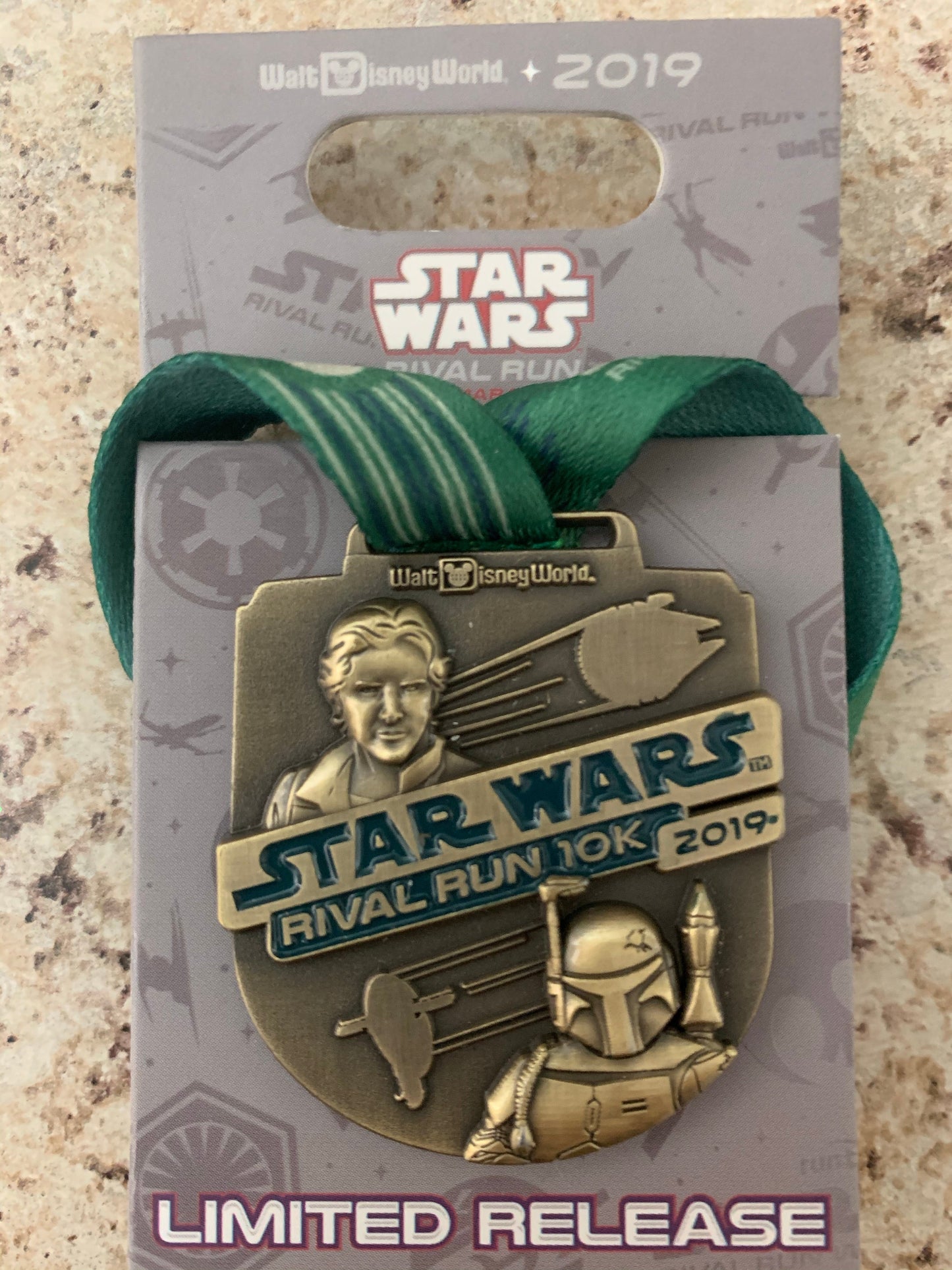 RunDisney Star Wars 2019 Rival Run 10K Medal Replica Pin