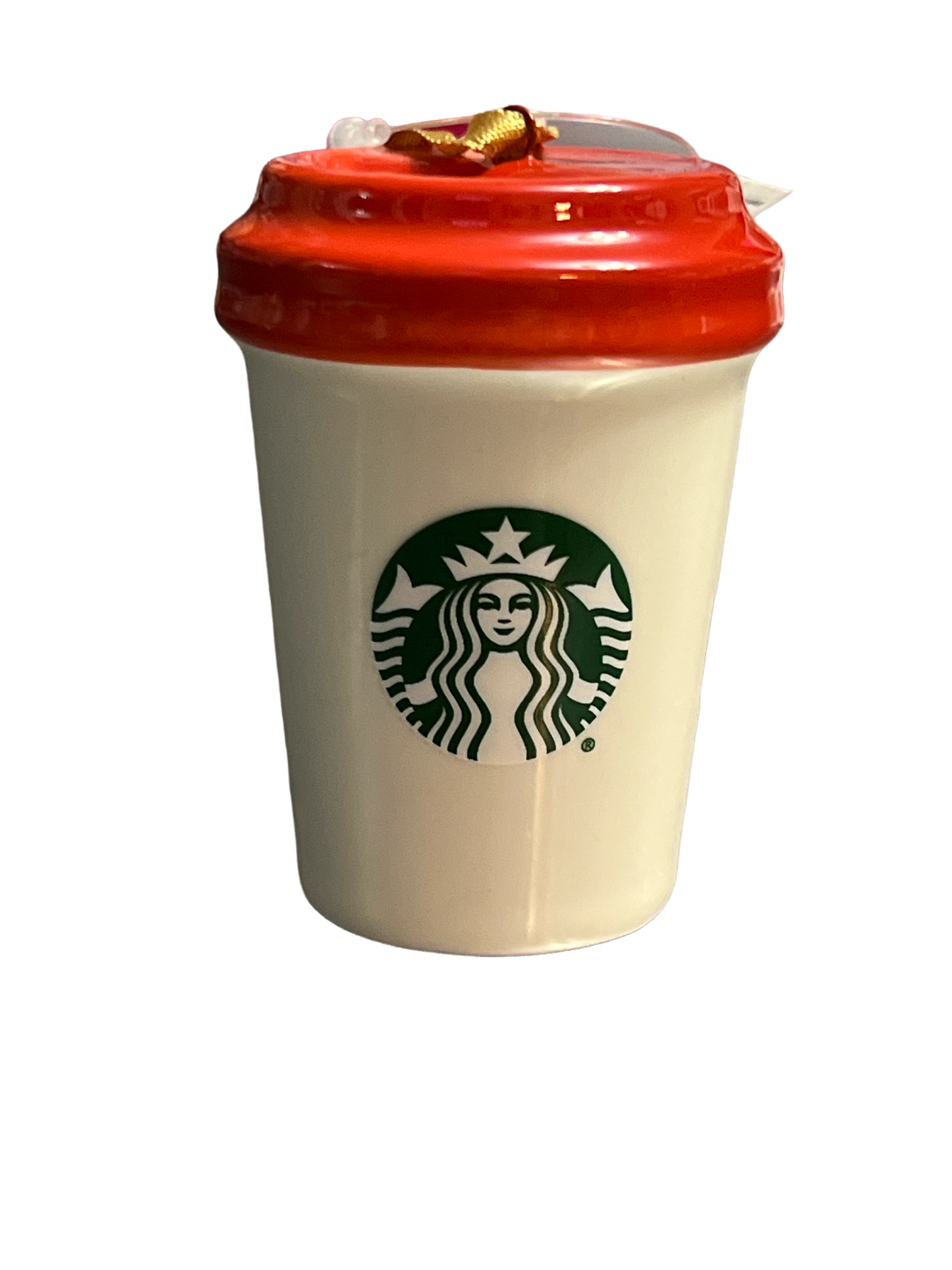 Walt Disney World Starbucks Holiday Christmas Tumbler Ornament-2021