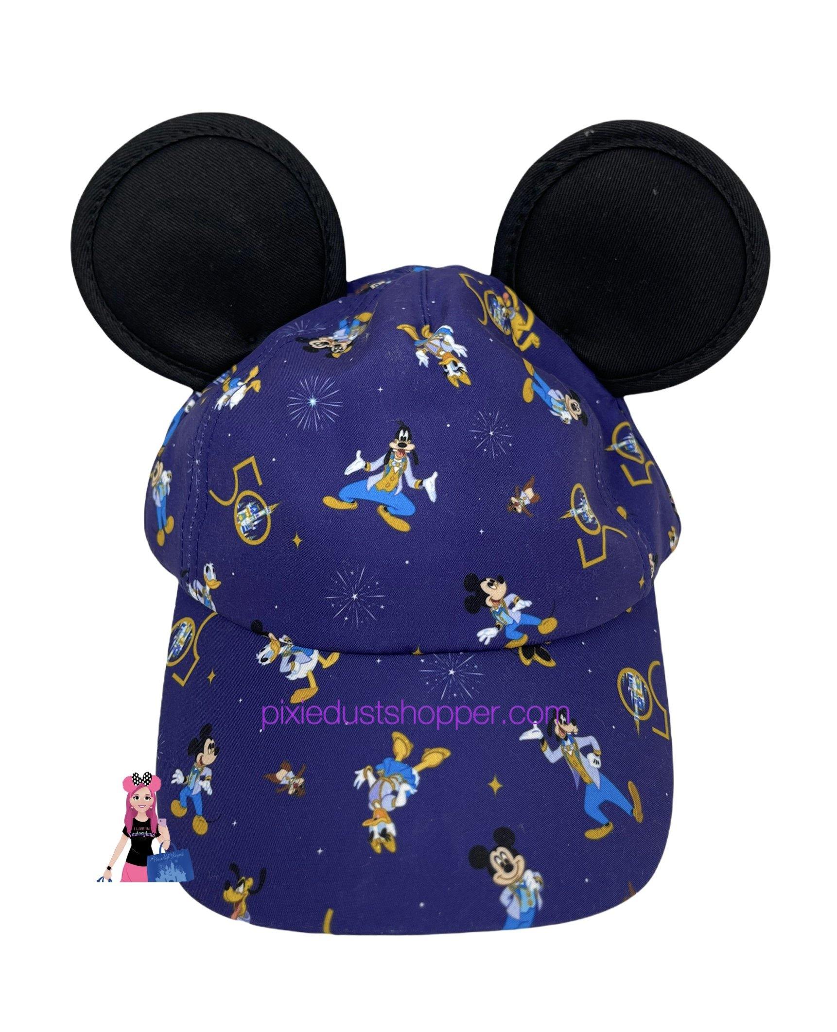 Walt Disney World 50th Anniversary Mickey Toddler Baseball Hat