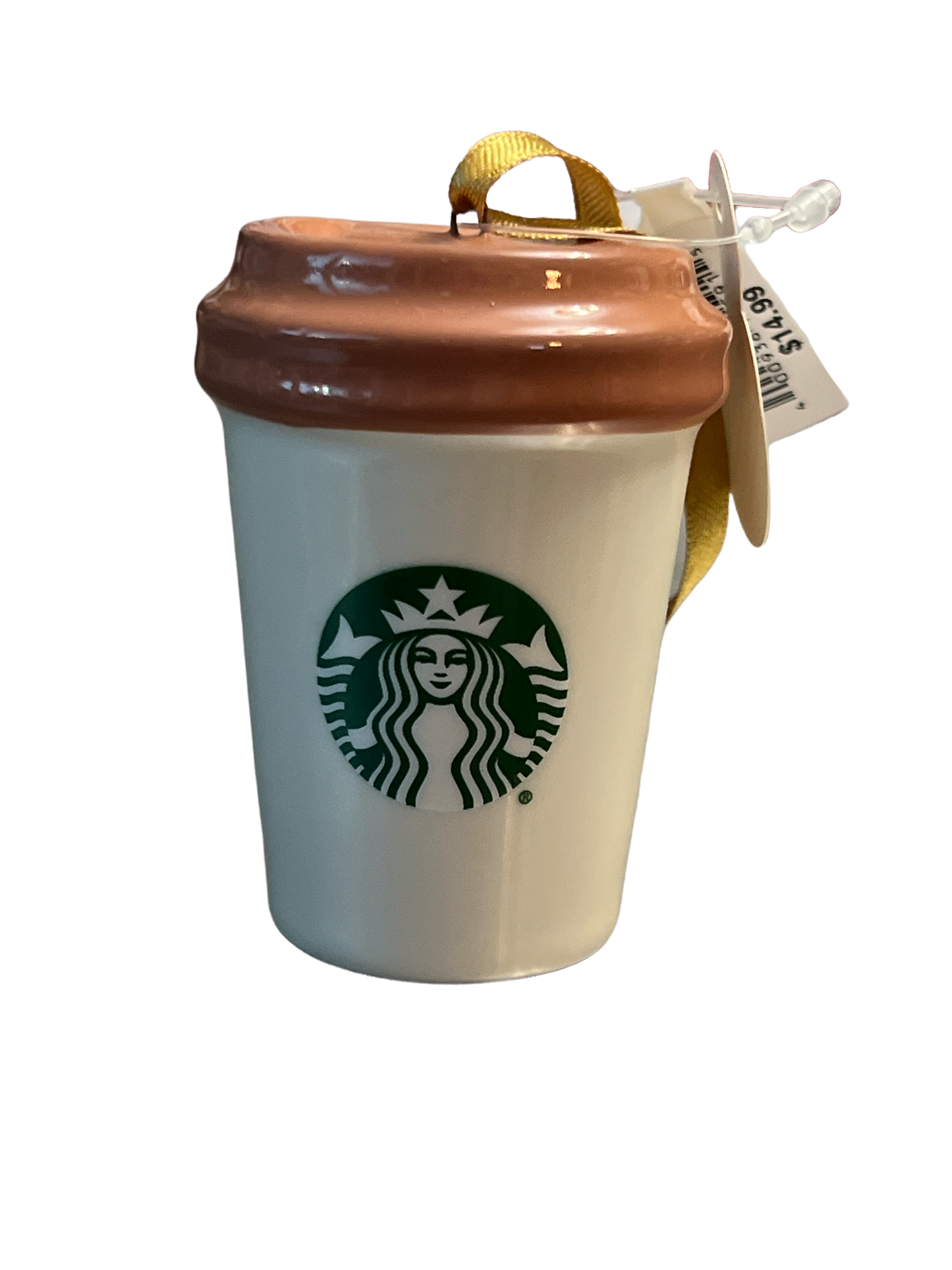 Walt Disney World 50th Anniversary Starbucks Magic Kingdom Ornament