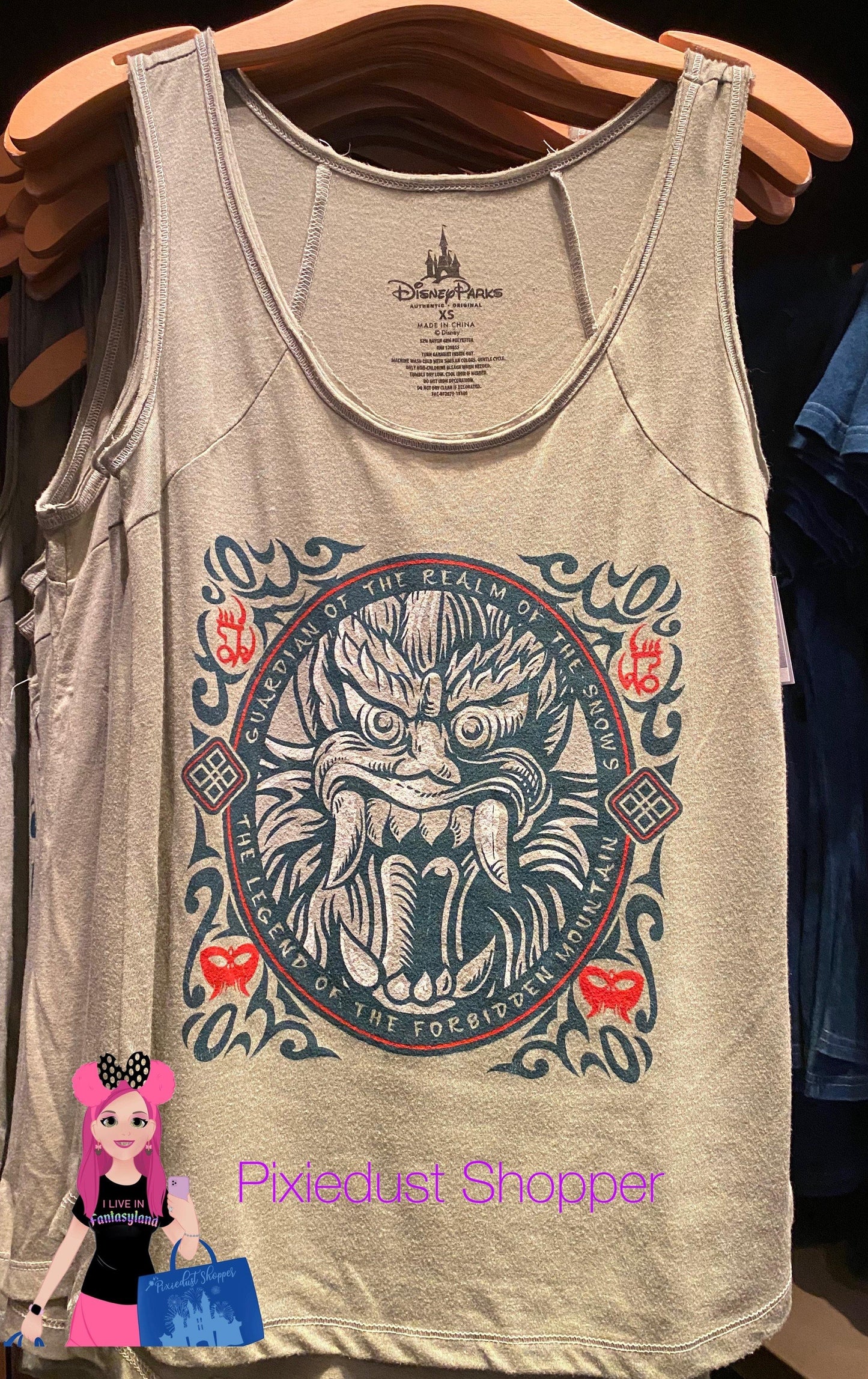 Disney Everest The Legend of the Forbidden Mountain Ladies Tank - World of Treasures