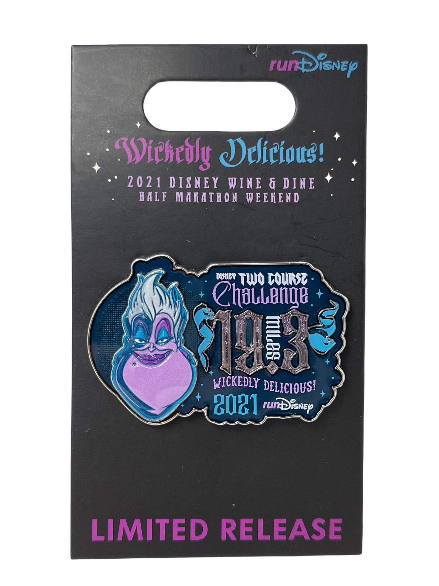 RunDisney Wine and Dine 2021 19.3 Miles Ursula Limited Release Pin