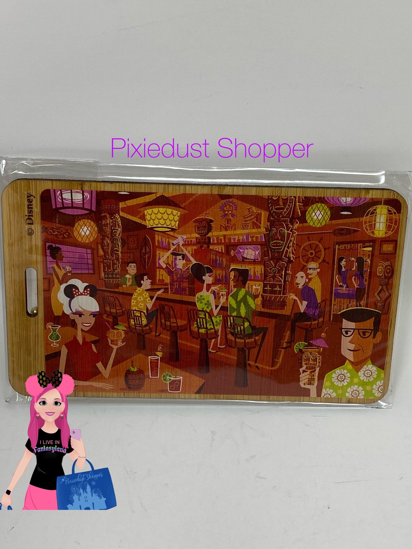 Disney Trader Sams Tiki SHAG Postcard - World of Treasures