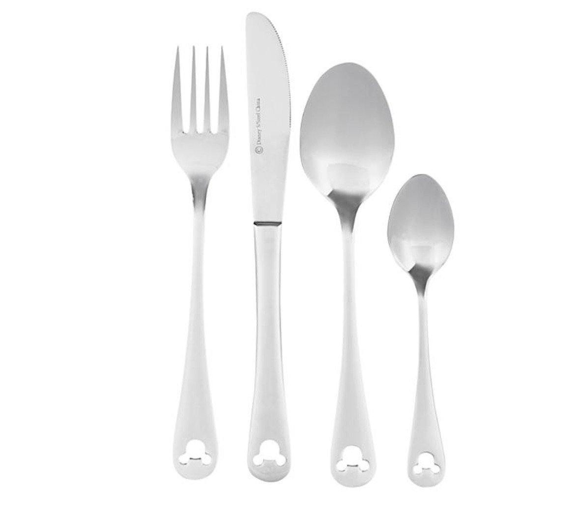 Disney 24 Piece Mickey Flatware Set - World of Treasures