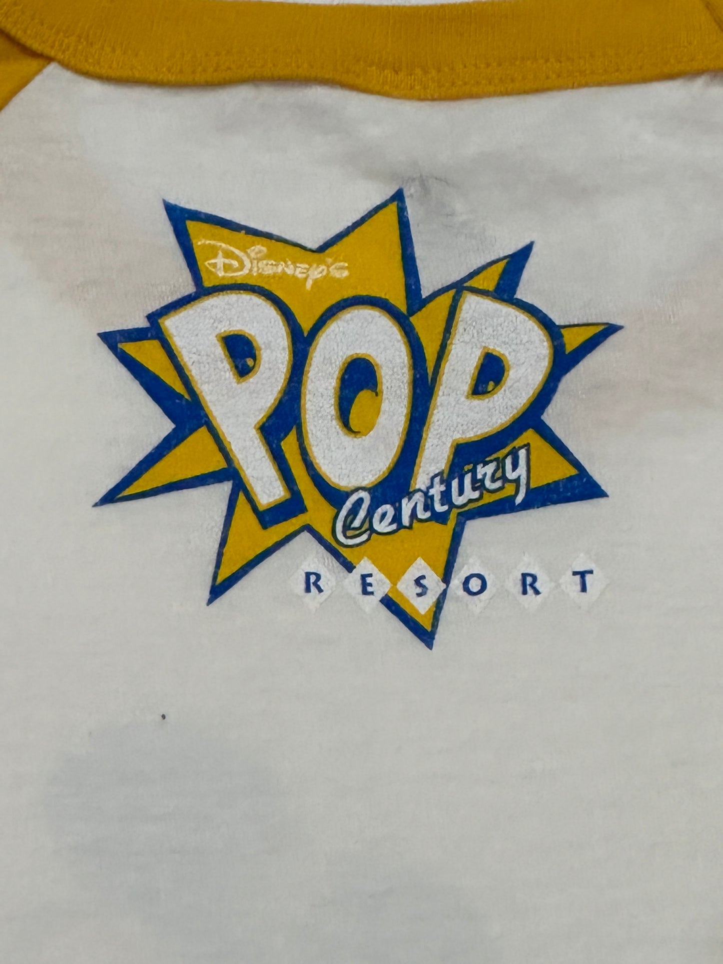 Disney Pop Century Resort Mickey Pluto Raglan Shirt