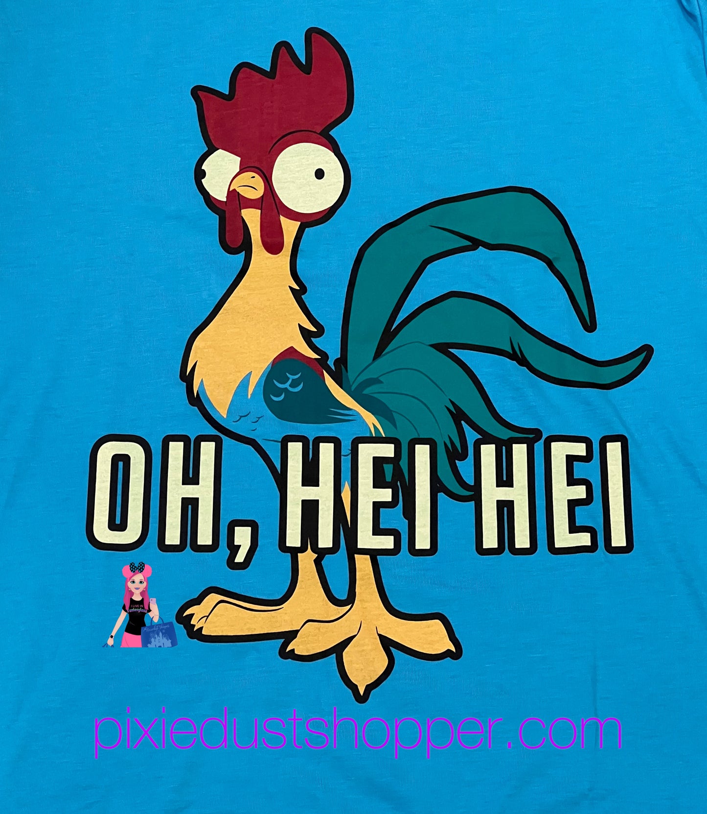 Disney Moana Hei Hei Long Sleeve Shirt Large