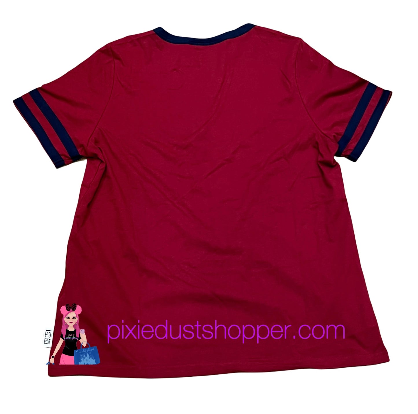 Disney Marvel Spider-Man Crop Top by Her Universe Large