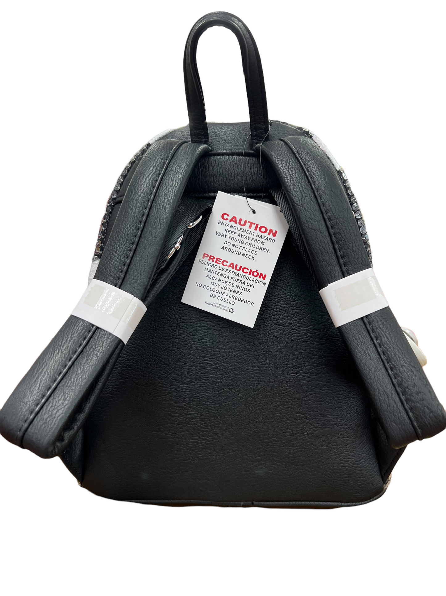 Disney Parks Sequin Minnie Mouse Loungefly Backpack Polka Dots