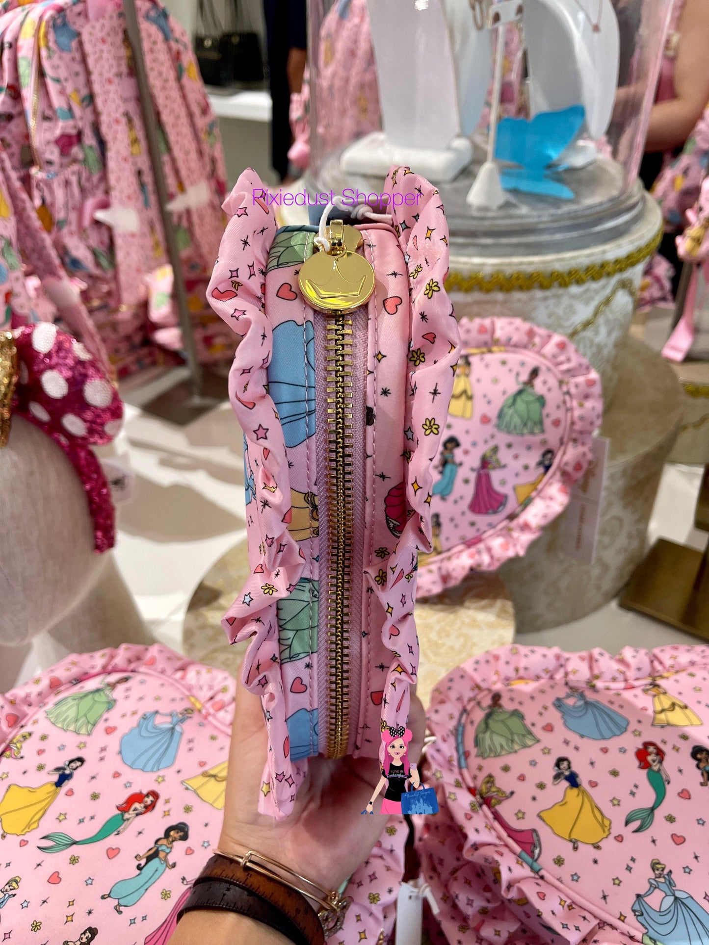 Disney X Stoney Clover Princess Heart Pouch - World of Treasures