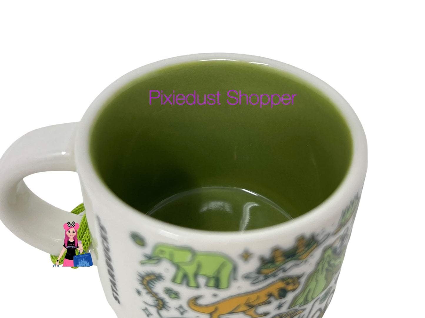 Walt Disney World 50th Anniversary Starbucks Animal Kingdom Ornament