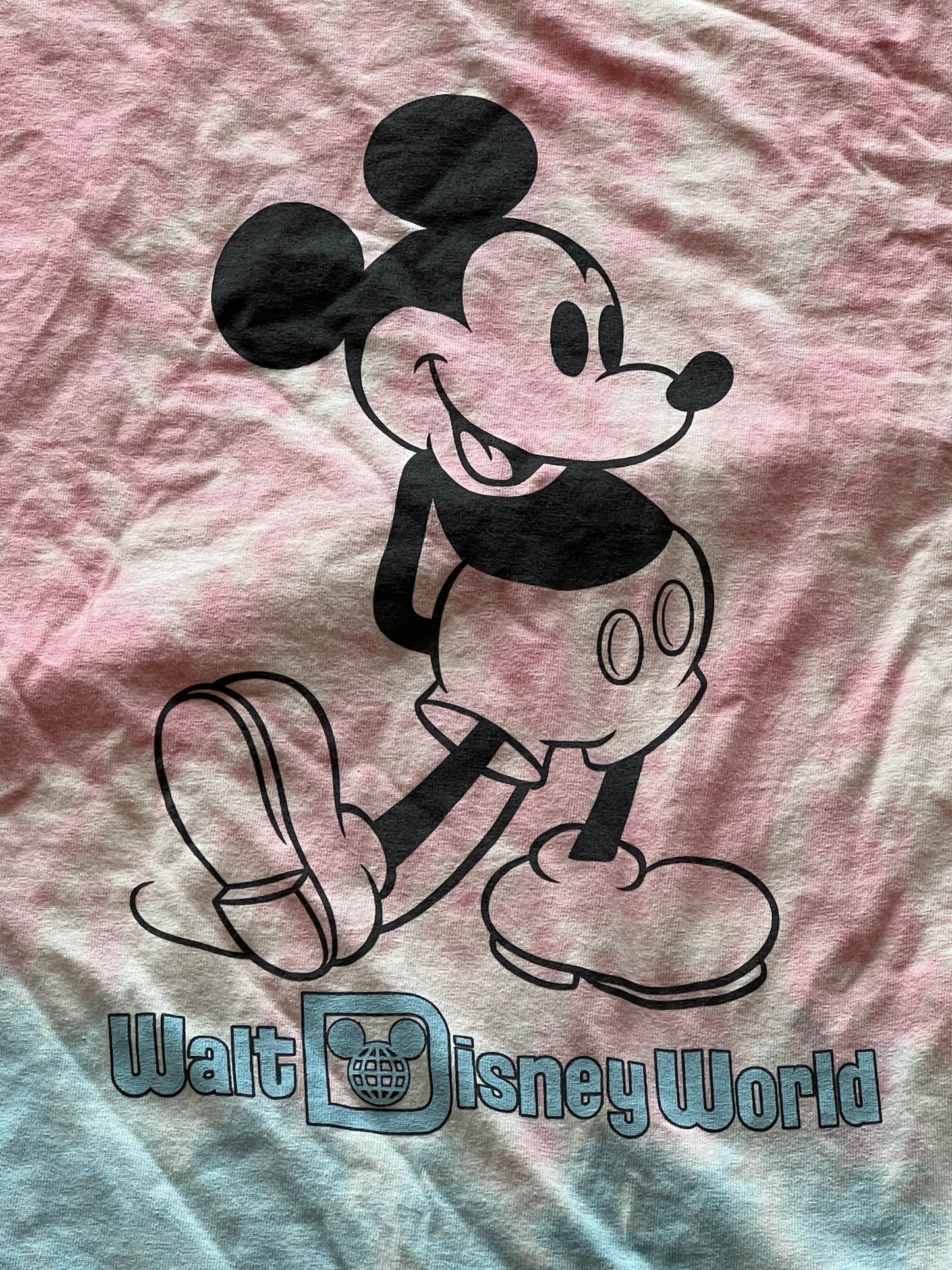 Walt Disney World Mickey Tie Dye Gradient Shirt XXL