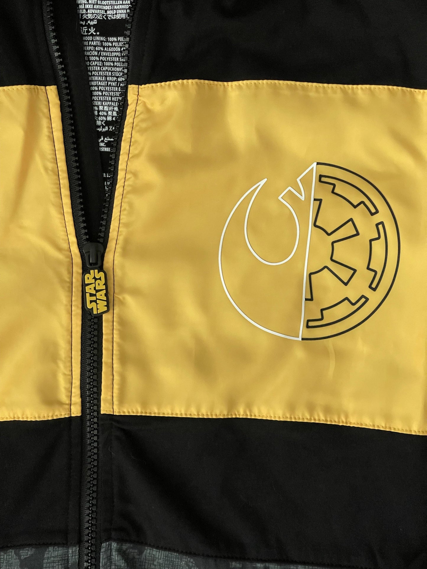 Disney Star Wars Zip Up Jacket with Hood for Men - World of Treasures