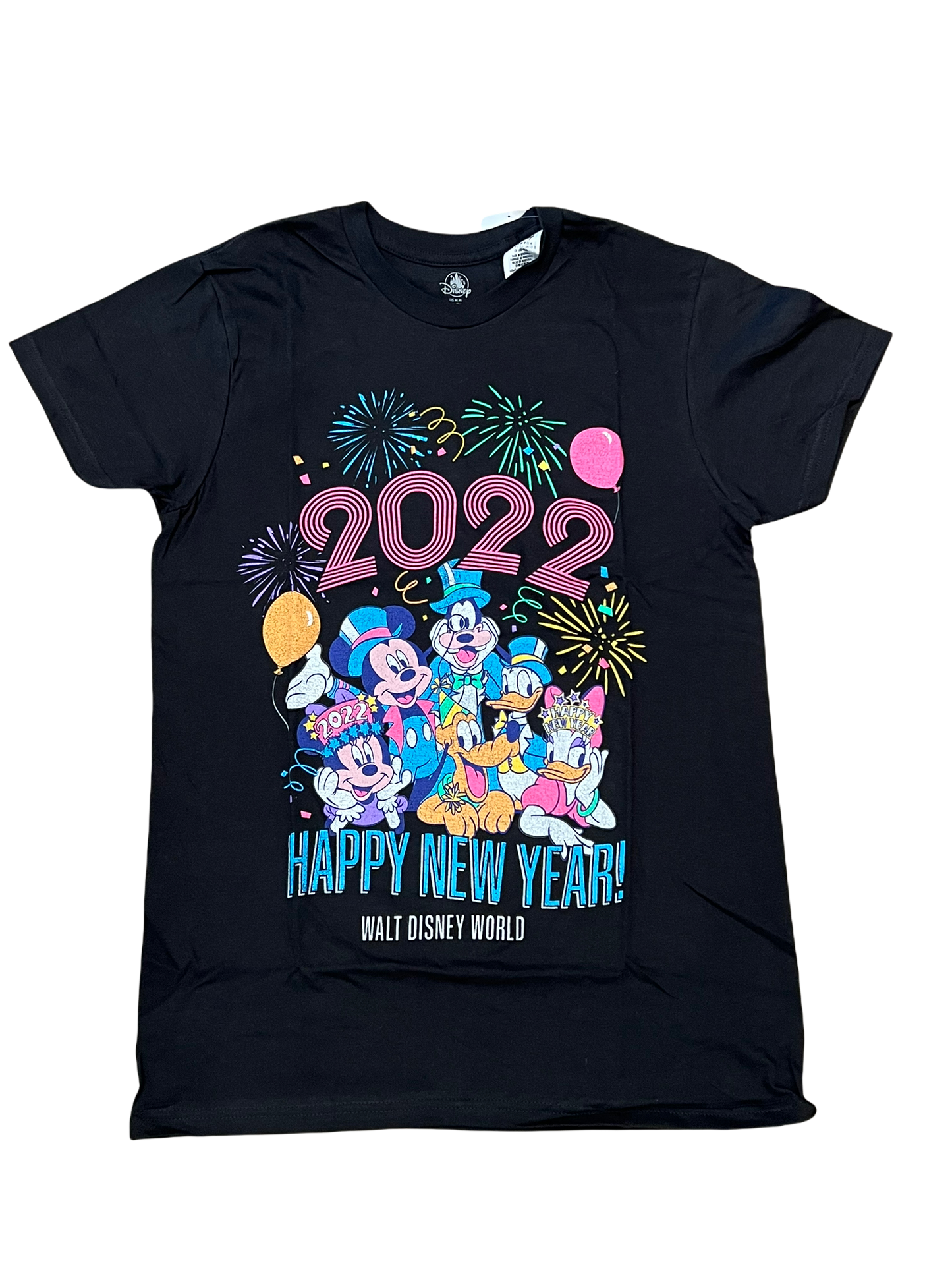 Walt Disney World Happy New Year 2022 Shirt XXL