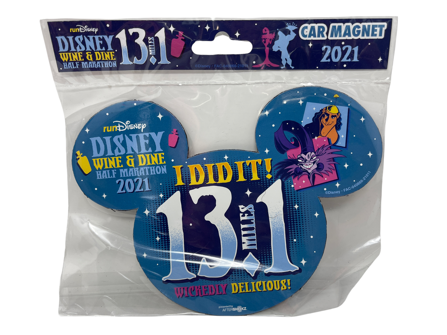 RunDisney Wine and Dine 2021 13.1 Miles Mickey Car Magnet