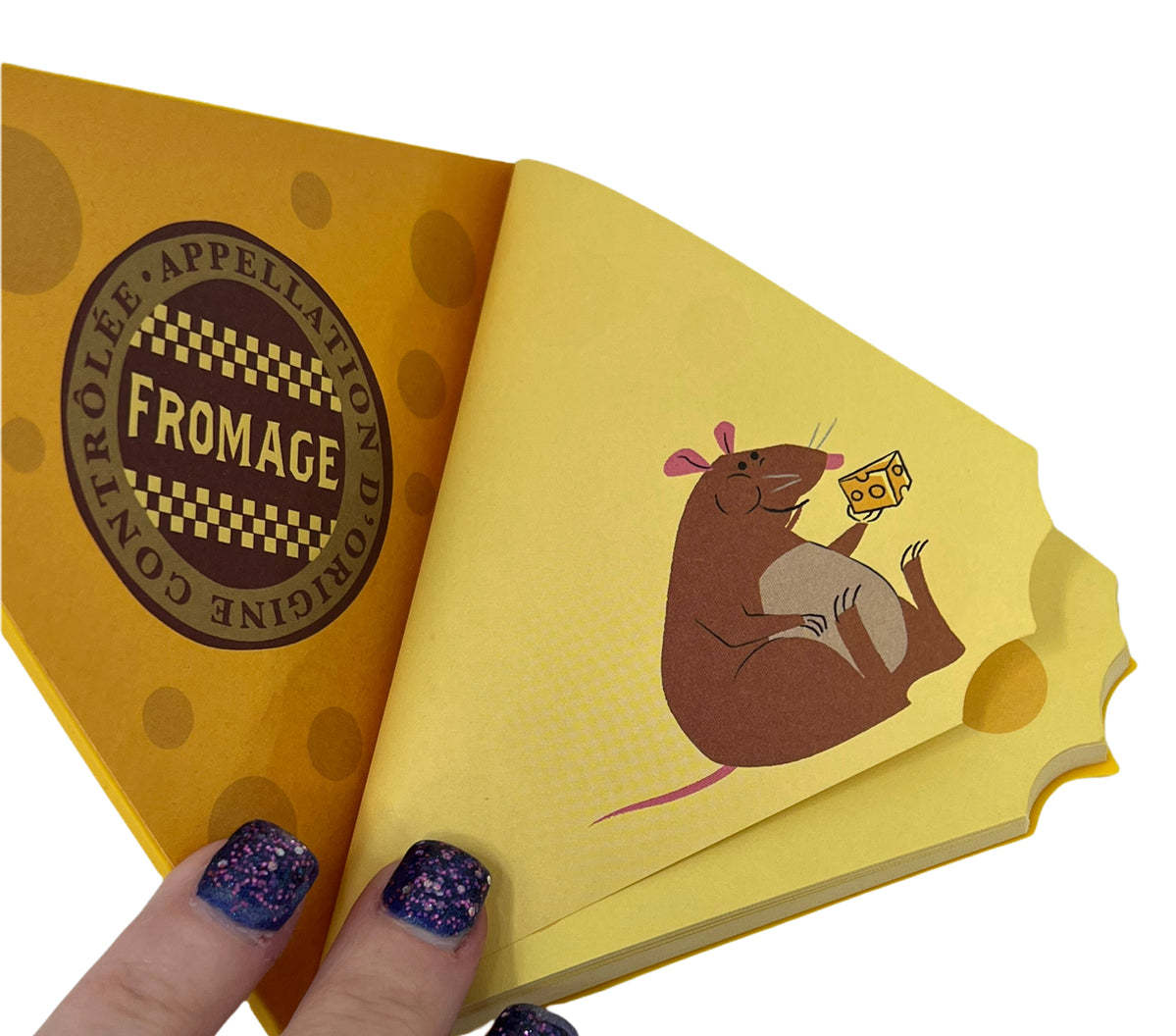 Disney Epcot Remy’s Ratatouille Adventure Cheese Notebook