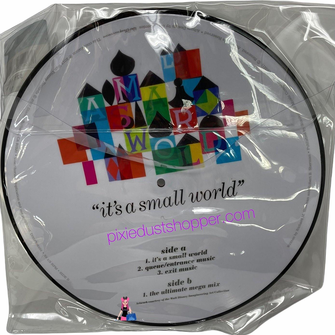Disney it’s a small world Vinyl LP Record - World of Treasures