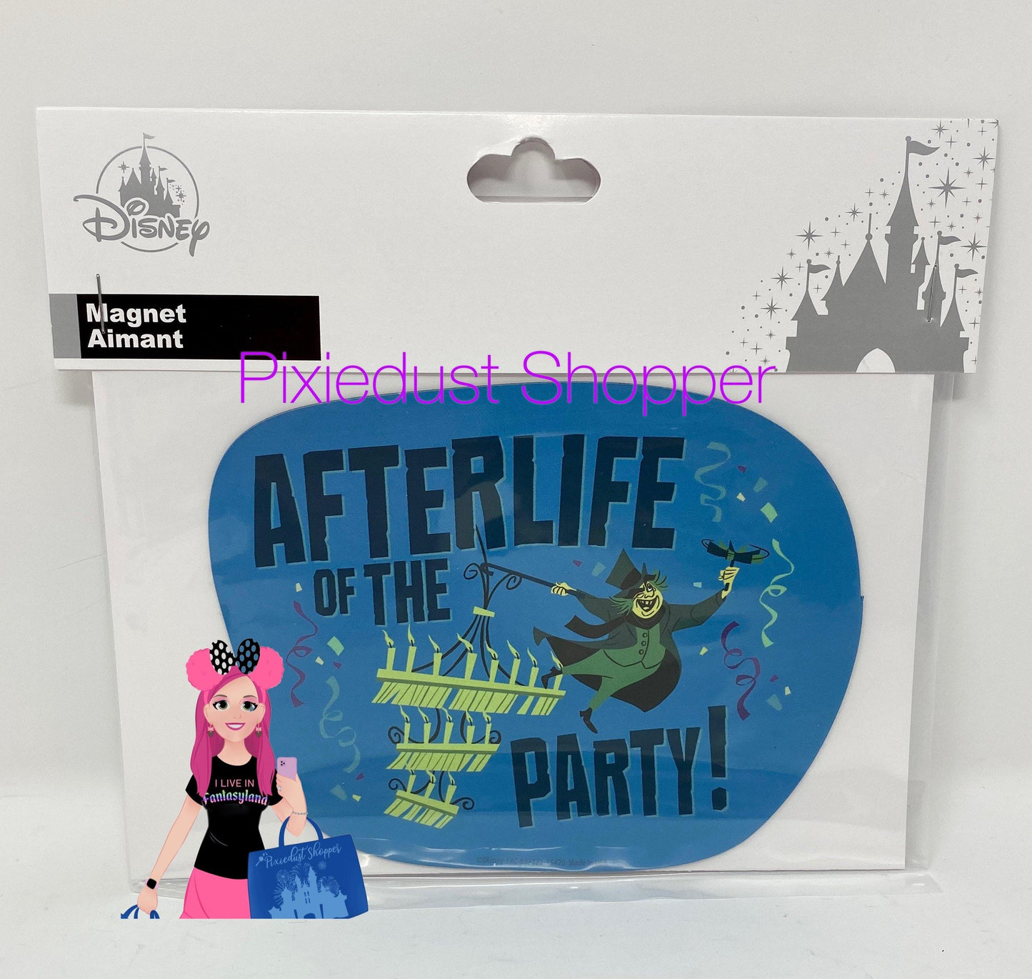 Disney Haunted Mansion Afterlife of the Party Magnet - World of Treasures