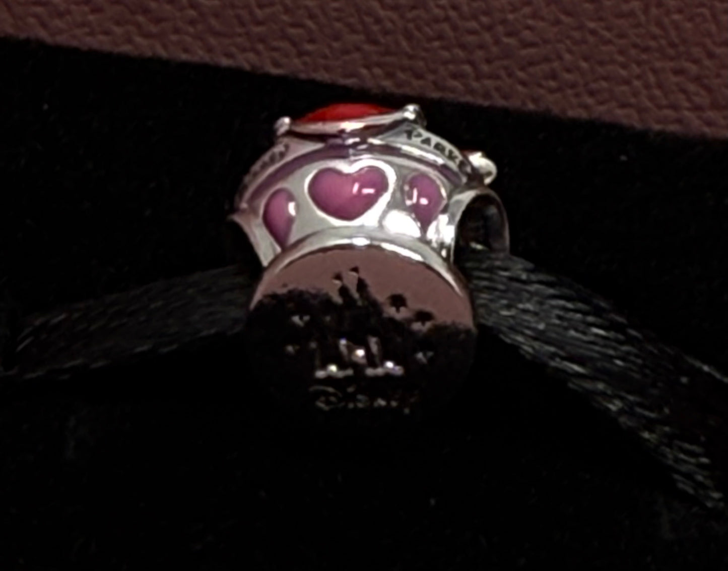Disney Minnie Mickey Heart Teacup Pandora Charm