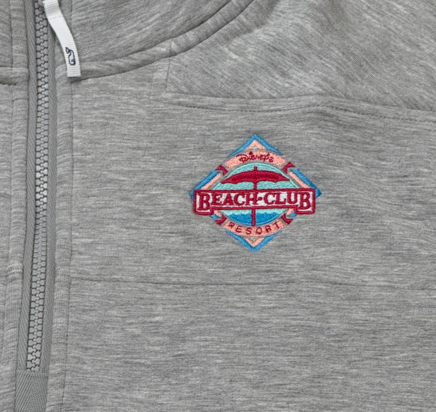 Disney Beach Club Resort 1/4 Zip Vineyard Vines Ladies Pullover