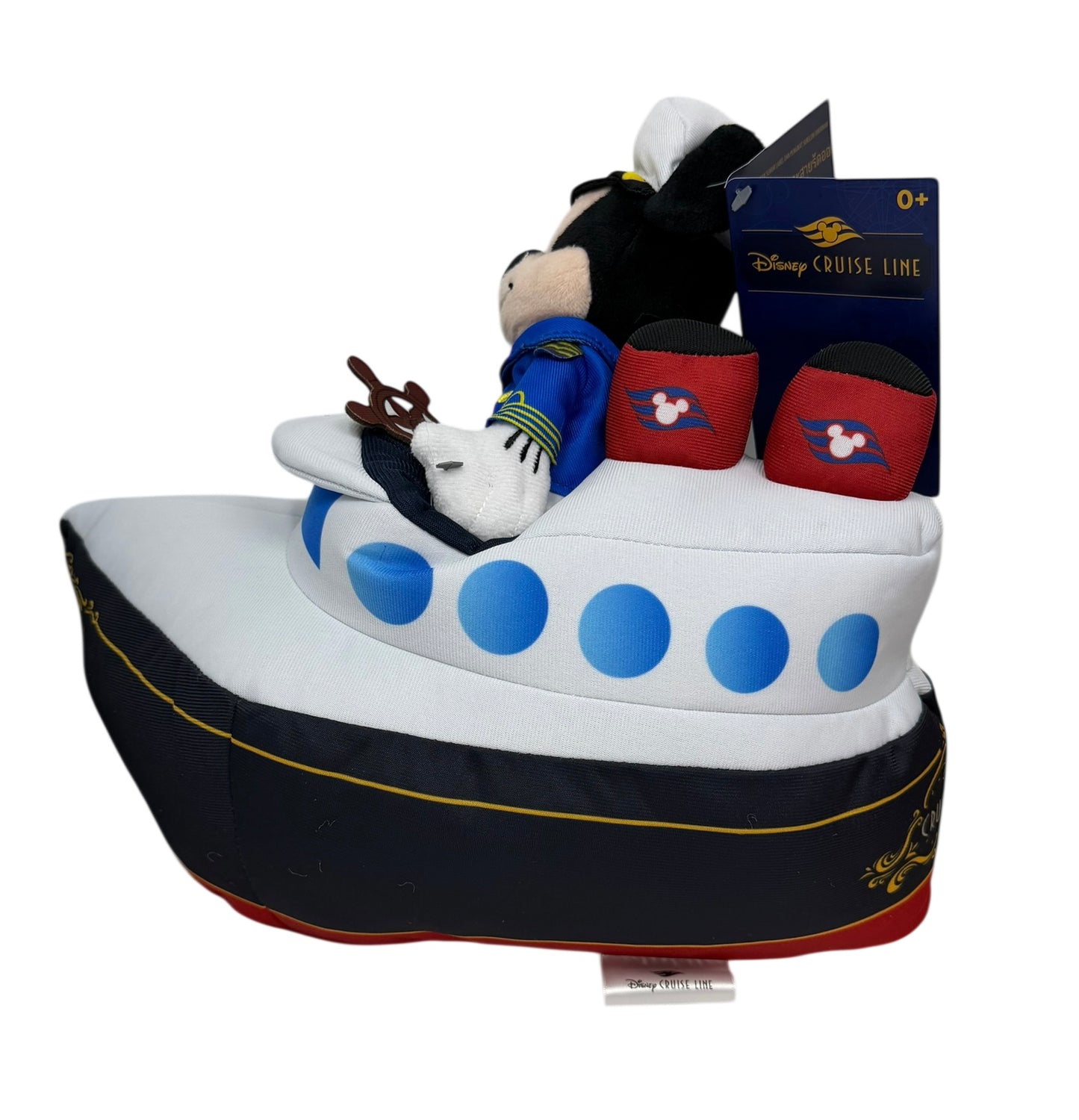 Disney Cruise Line Ship Plush with Captain Mickey