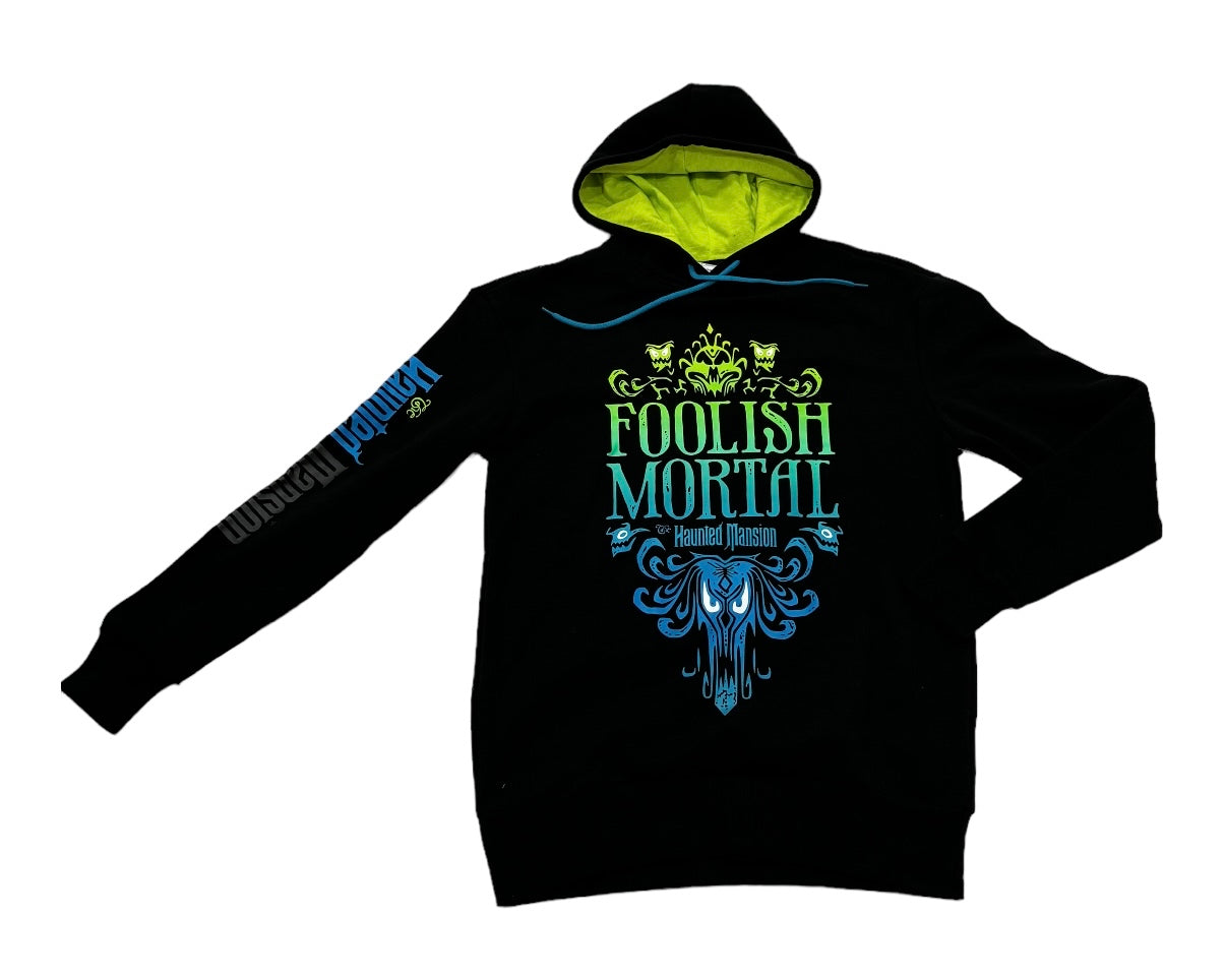 Disney Haunted Mansion “Foolish Mortal” Pullover Hoodie for Adults