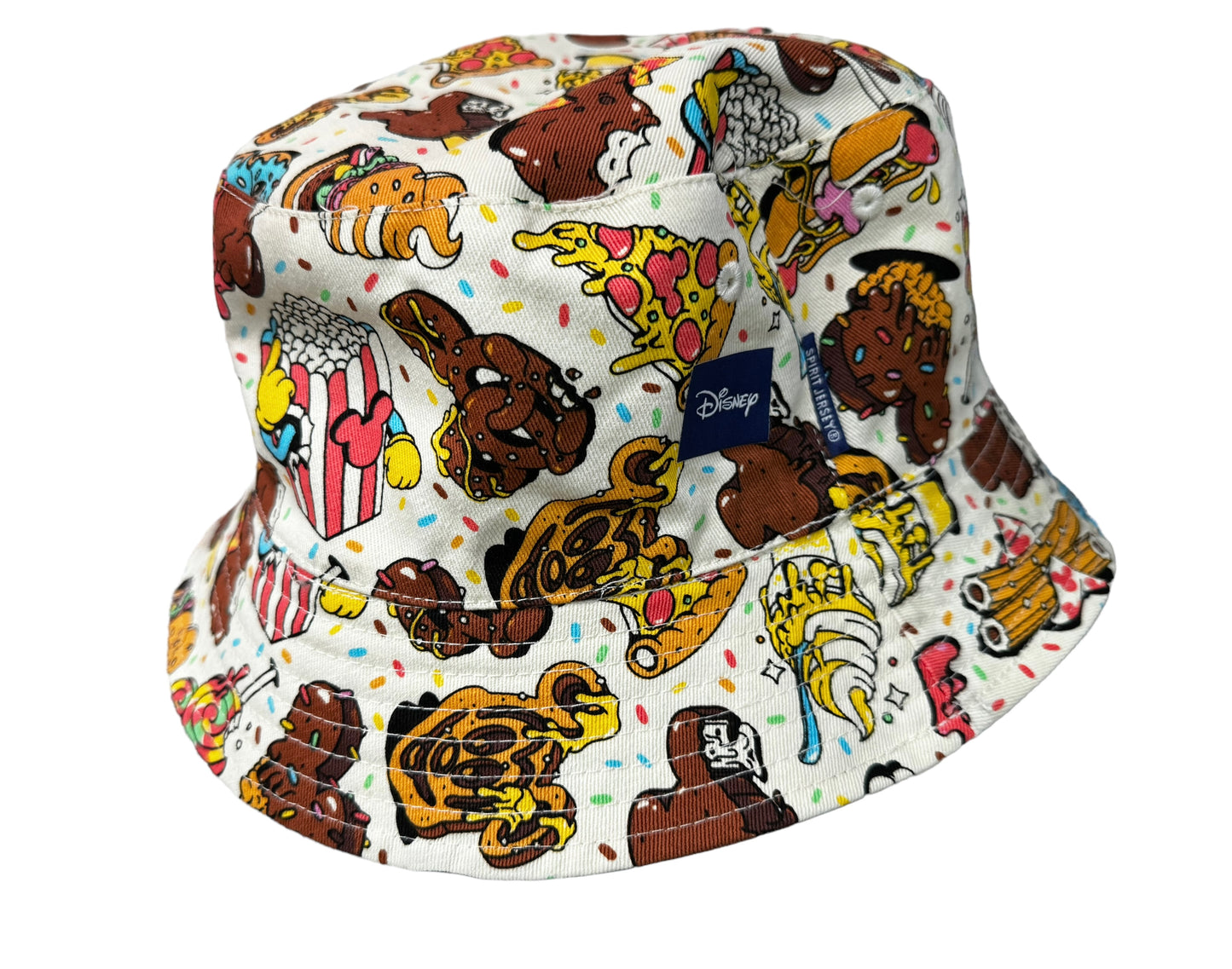 Disney Eats Mickey Snacks Reversible Bucket Hat by Spirit Jersey