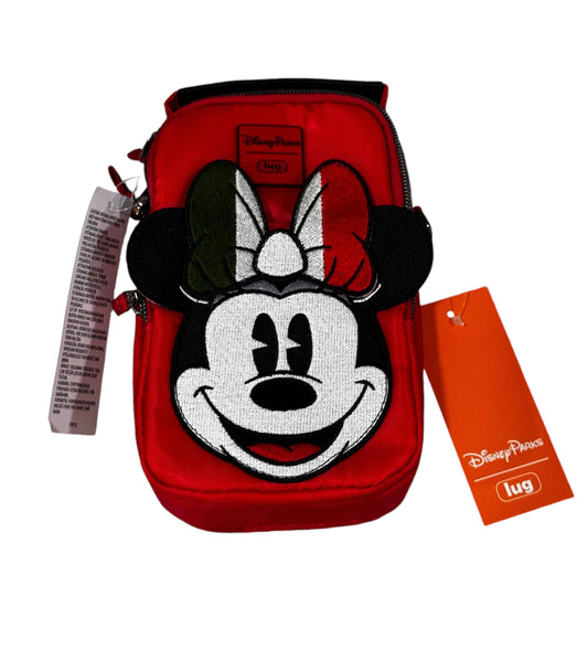 Disney Epcot Italy Minnie Mickey Lug Crossbody