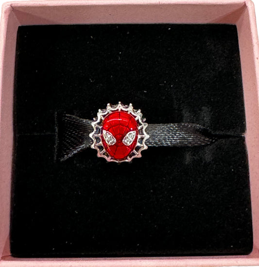 Disney Parks Marvel Spider-Man Reversible Pandora Charm Bead