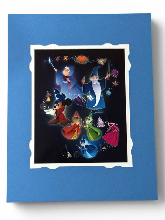 Disney Matted 14x18 Print - Magic Makers by Jerrod Maruyama