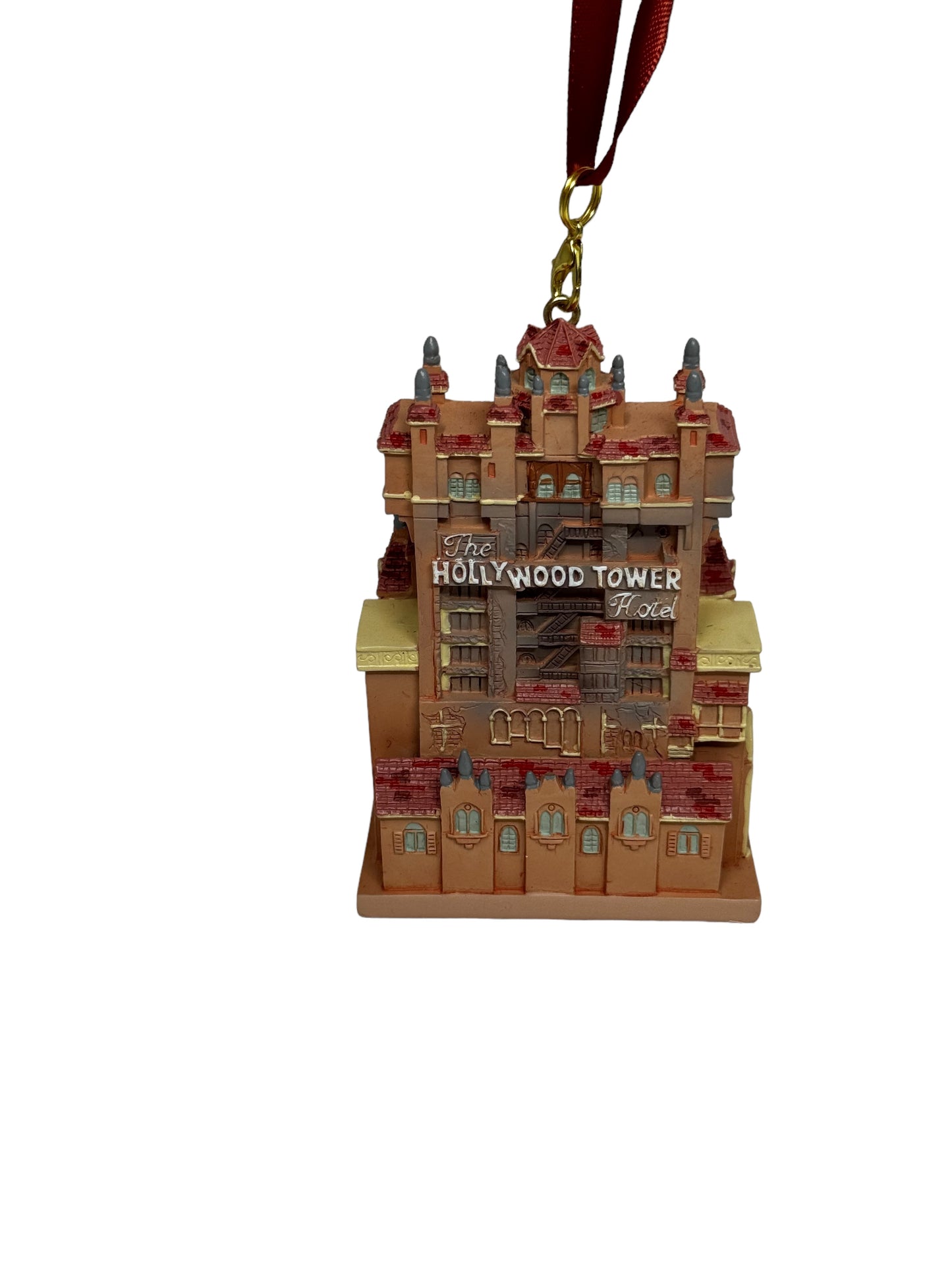 Disney Hollywood Tower of Terror Hotel Ornament Mickey Minnie 2024