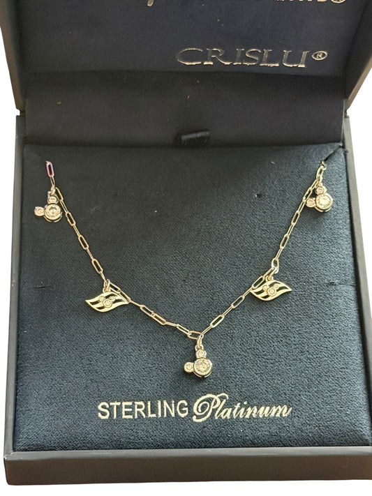 Disney Cruise Line Logo Mickey Necklace Crislu