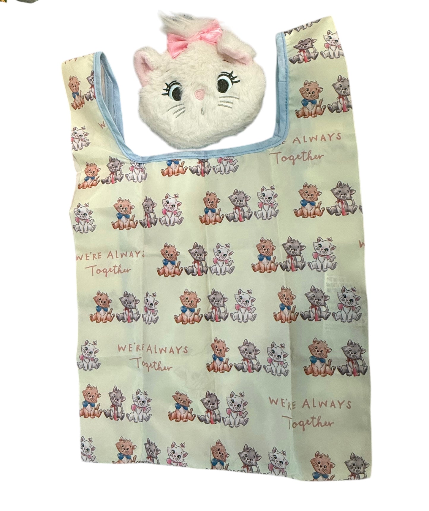Disney Aristocats Marie Reusable Bag in Plush Pouch
