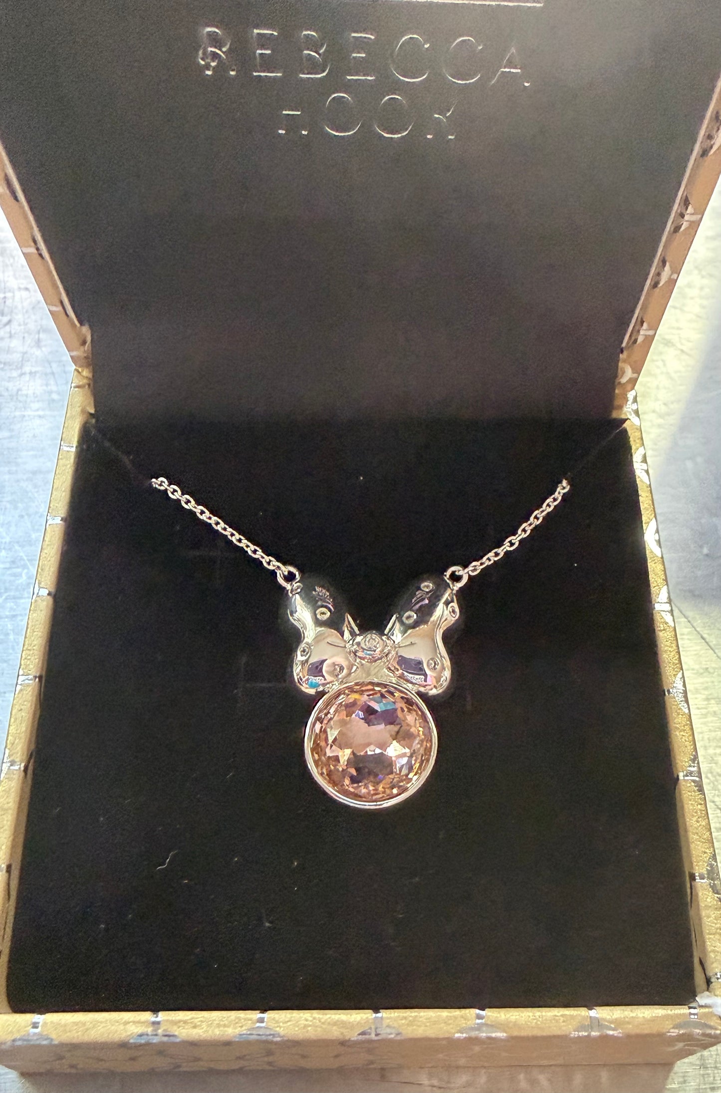 Disney Parks Minnie Bow Necklace Rebecca Hook