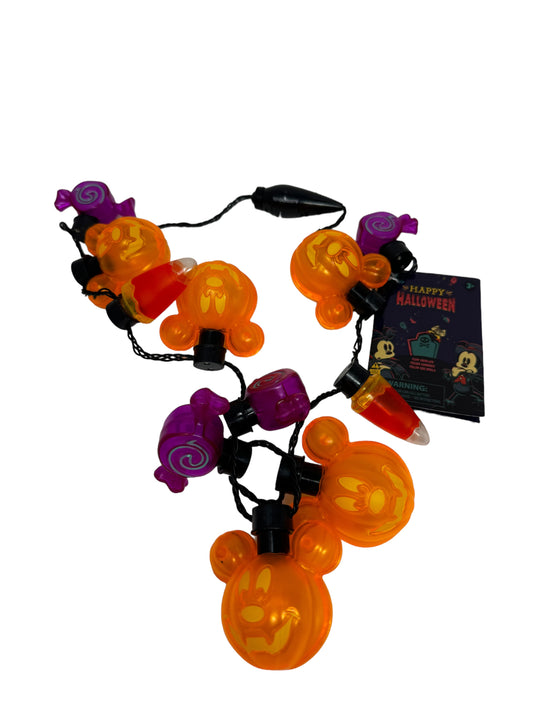 Disney Mickey Pumpkin Light Up Necklace