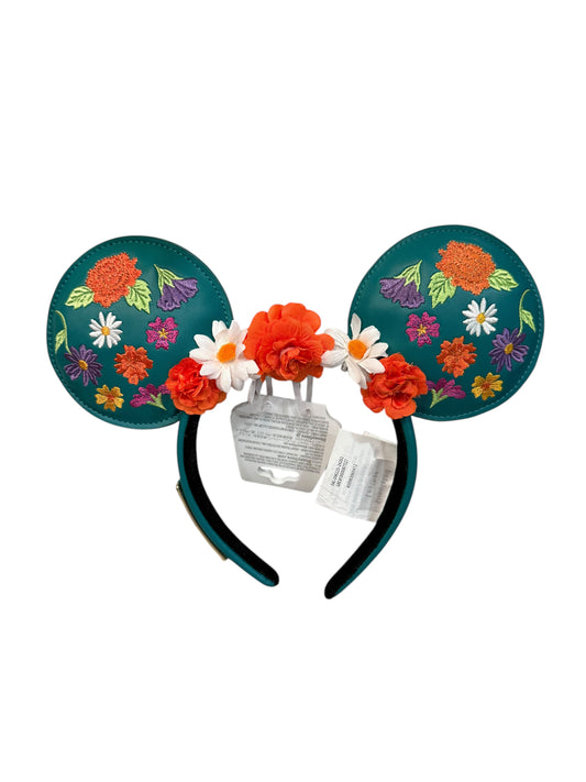 Disney Epcot Mexico Loungefly Ear Headband-Floral Embroidered