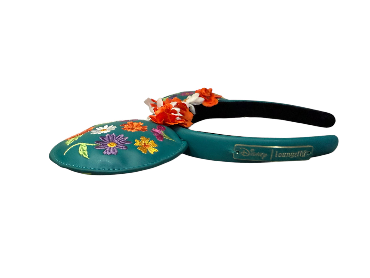 Disney Epcot Mexico Loungefly Ear Headband-Floral Embroidered
