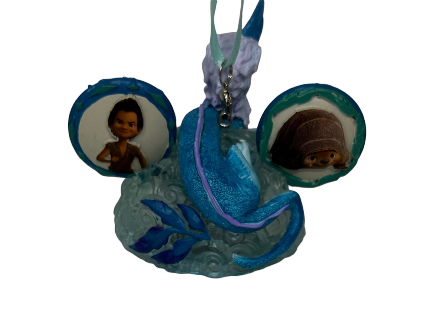 Disney Raya and The Last Dragon Mickey Ear Hat Ornament Light Up