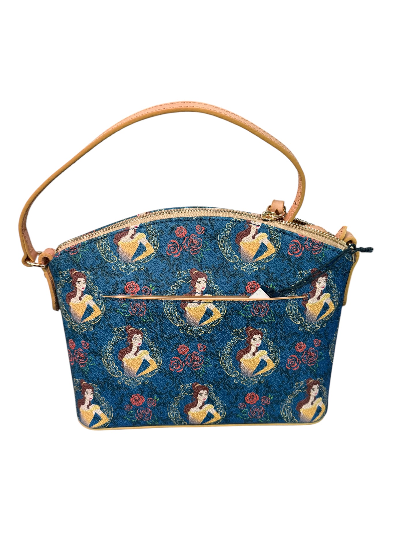 Disney Beauty & the Beast Belle Dooney & Bourke Crossbody Purse