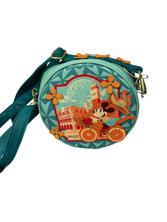 Disney Epcot Italy Mickey Minnie Loungefly Crossbody