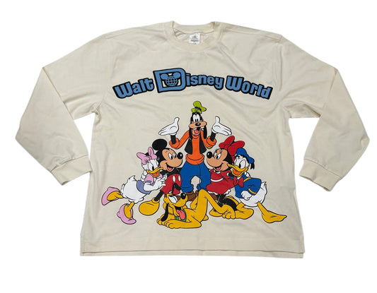 Walt Disney World Mickey & Friends Castle Pullover Large