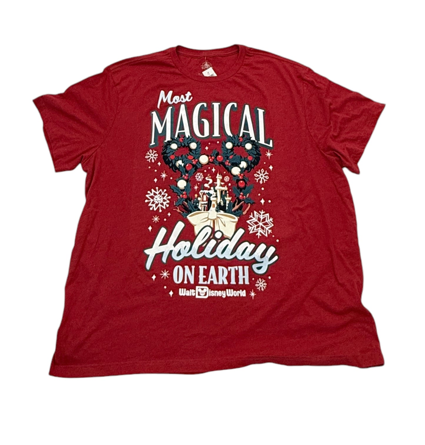 Disney World Most Magical Holiday on Earth Castle Shirt