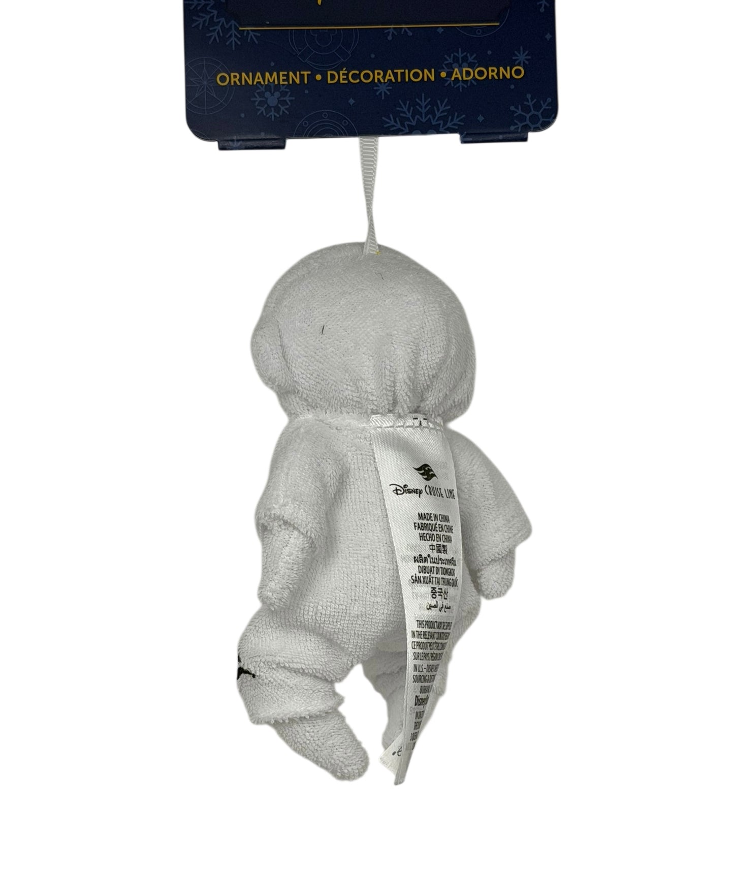 Disney Cruise Line Ornament-Monkey Towel Animal Plush
