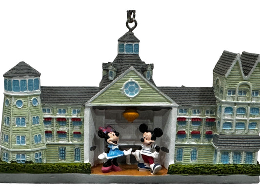 Disney Yacht Club Resort Mickey & Minnie Building Ornament