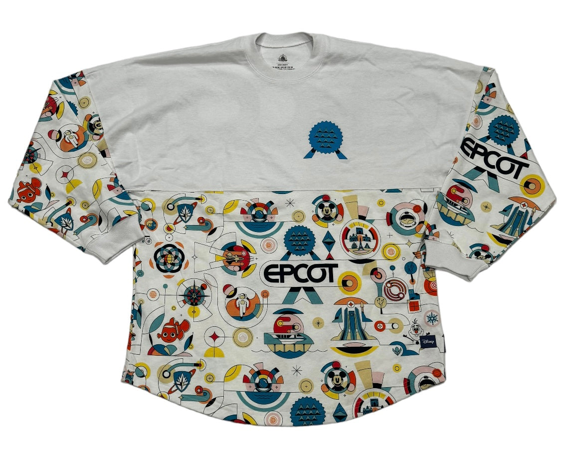 Disney Epcot Reimagined Spaceship Earth Figment Spirit Jersey